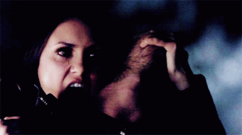 Katherine Pierce Feeding Off A Man But Stopping GIF - Katherine Pierce Feeding Off A Man But Stopping The Vampire Diaries GIFs