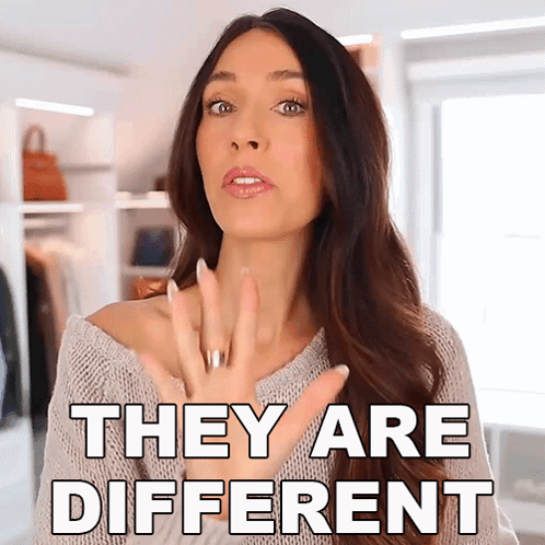 They Are Different Shea Whitney GIF - They Are Different Shea Whitney They Are Distinct GIFs