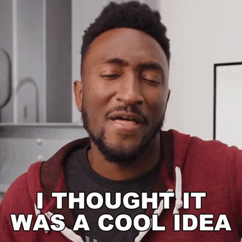 I Thought It Was A Cool Idea Marques Brownlee GIF - I Thought It Was A Cool Idea Marques Brownlee I Found It Creative GIFs