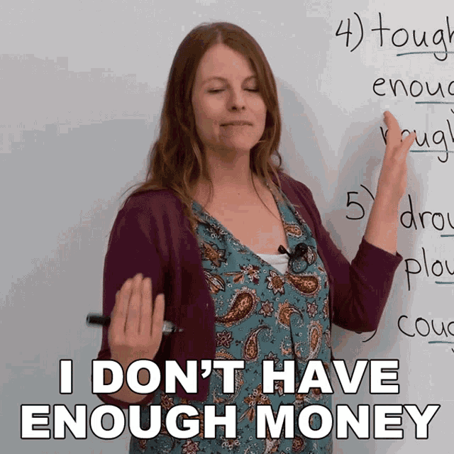 I Dont Have Enough Money Emma GIF - I Dont Have Enough Money Emma Engvid GIFs