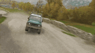Forza Horizon 4 Land Rover Defender 90 GIF - Forza Horizon 4 Land Rover Defender 90 Driving GIFs
