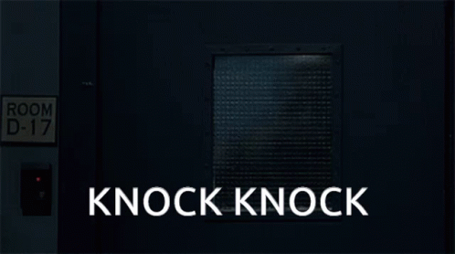 Jason Vorhees Knock Knock GIF - Jason Vorhees Knock Knock Open Up GIFs