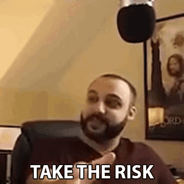 Take The Risk Ahmed Aldoori GIF