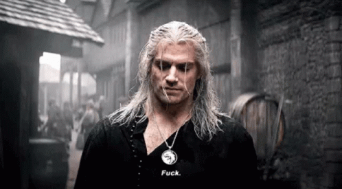 The Witcher Geralt GIF - The Witcher Geralt Fuck GIFs