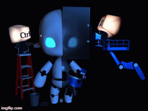 Undozai Undo Academy GIF - Undozai Undo Academy Building Robot GIFs