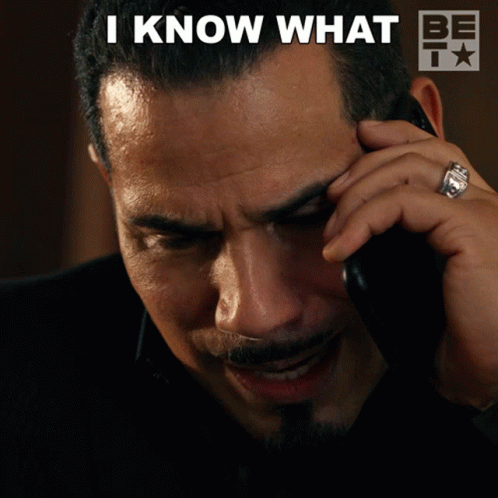 I Know What The Hell I Saw Juan Rodriguez GIF - I Know What The Hell I Saw Juan Rodriguez The Family Business GIFs