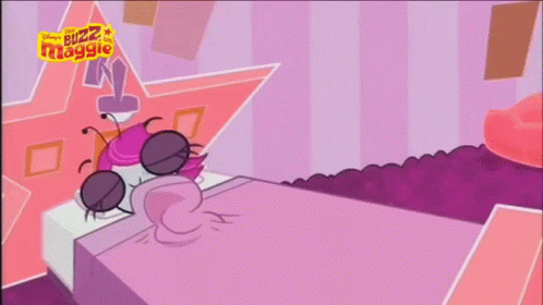 The Buzz On Maggie Waking Up GIF - The Buzz On Maggie Waking Up Disney GIFs