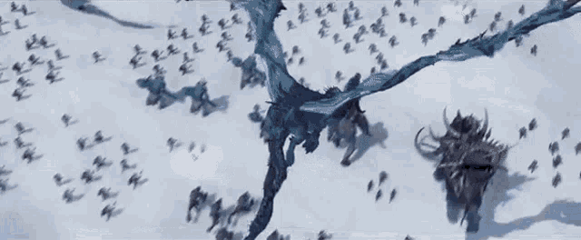 Norsca Army Warhammer Total War GIF - Norsca Army Warhammer Total War Monster Army GIFs
