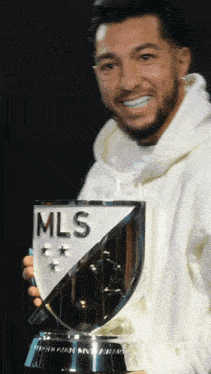 Holding The Trophy Luciano Acosta GIF - Holding The Trophy Luciano Acosta Fc Cincinnati GIFs