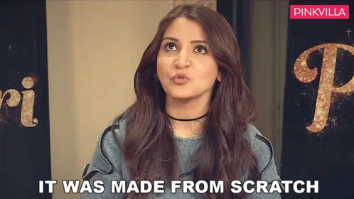 It Was Made From Scratch Anushka Sharma GIF - It Was Made From Scratch Anushka Sharma Pinkvilla GIFs