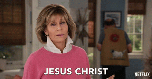 Jesus Christ Grace GIF - Jesus Christ Grace Jane Fonda GIFs