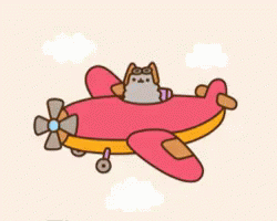 Cute Plane GIF - Cat Airplane Cute GIFs
