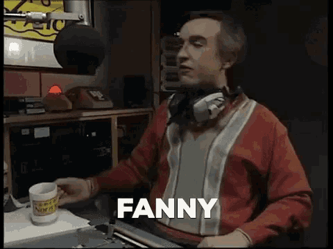 Alan Partridge Fanny GIF - Alan Partridge Fanny Coffee GIFs