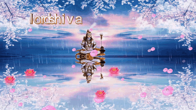 Lord Shiva Raining GIF - Lord Shiva Raining God GIFs