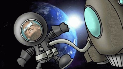 Space Force Trump GIF - Space Force Trump Astronaut GIFs