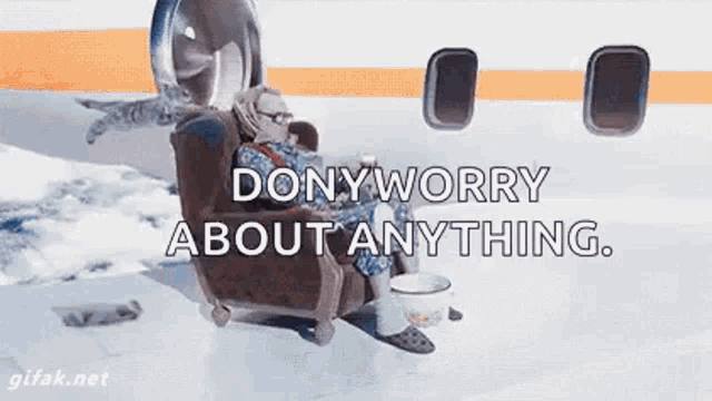 an elderly woman is sitting on an airplane with a cat on her lap