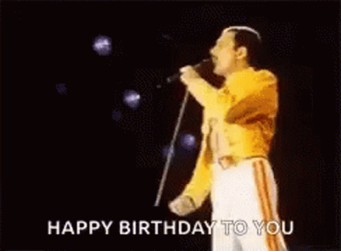 Freddie Mercury Happy Birthday GIF - Freddie Mercury Happy Birthday GIFs