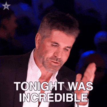 Tonight Was Incredible Simon Cowell GIF - Tonight Was Incredible Simon Cowell Britains Got Talent GIFs