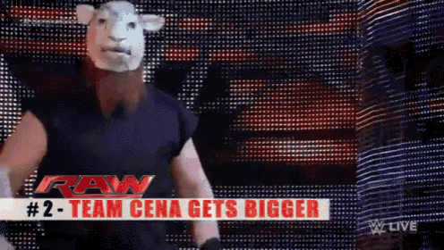 Yes GIF - Team Cena Surprised Rumble GIFs