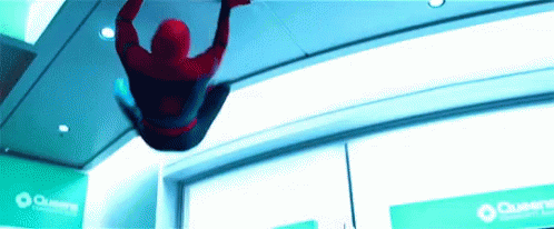 Spider Man Dodge GIF - Spider Man Dodge Ceiling GIFs