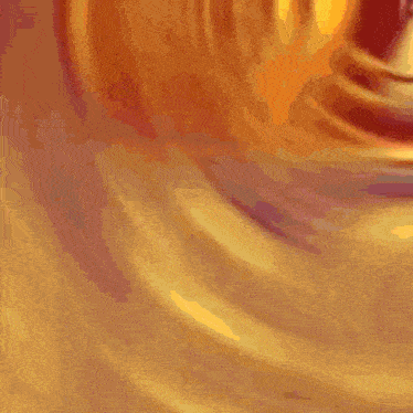 a purple lightning bolt strikes a gold object