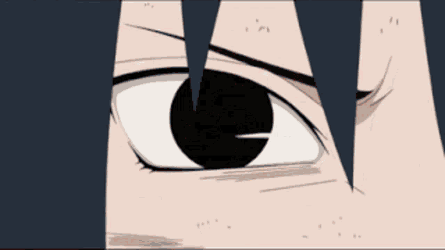 a close up of a person 's red eye