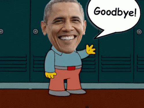 Waving Bye GIF - Waving Bye Obama GIFs