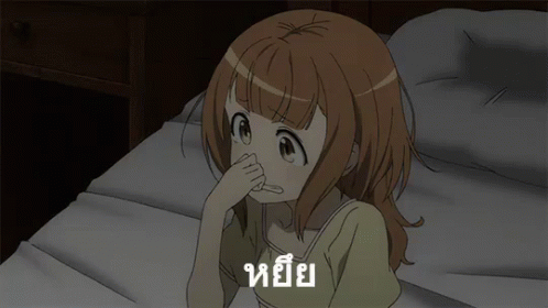 หยึย ปิดจมูก GIF - Anime Ew Smells GIFs
