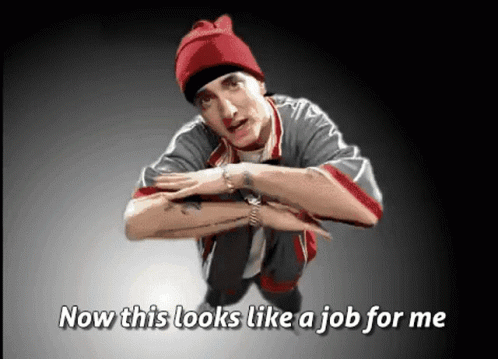Eminem Job For Me GIF - Eminem Job For Me Rapping GIFs