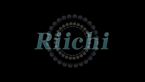 a close up of a man 's face with the word nichi in the upper right corner