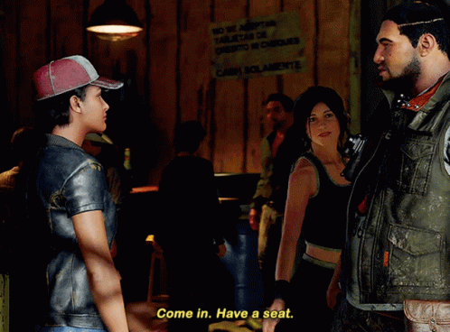 Tomb Raider Come In Have A Seat GIF - Tomb Raider Come In Have A Seat Come In GIFs