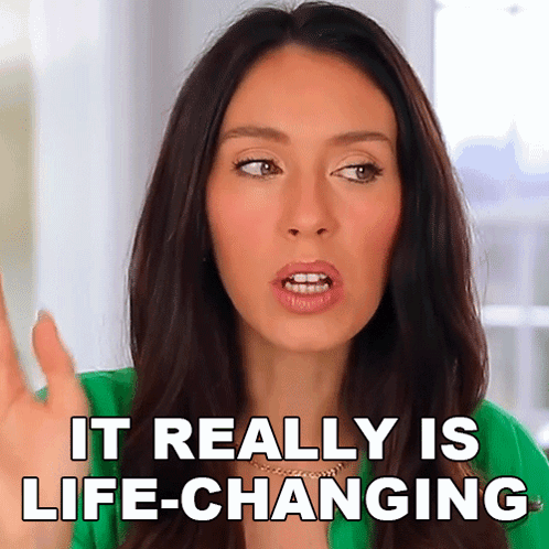 It Really Is Life Changing Shea Whitney GIF - It Really Is Life Changing Shea Whitney It Can Change Your Life GIFs