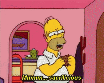 Homer Simpson Sacrilicious GIF - Homer Simpson Sacrilicious The Simpsons GIFs