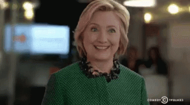 Hillary Clinton Wink GIF - Hillary Clinton Wink Broad City GIFs