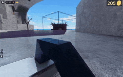 a screenshot of a video game with the number 205 on the bottom