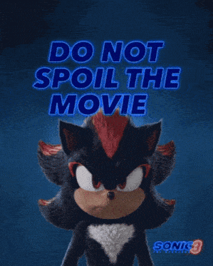 a poster for the movie sonic 3 the hedgehog