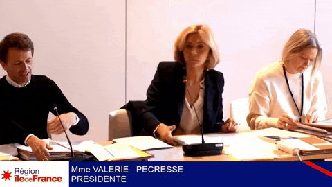 Valerie Pecresse Enervee Conseil Idf GIF - Valerie Pecresse Enervee Conseil Idf GIFs