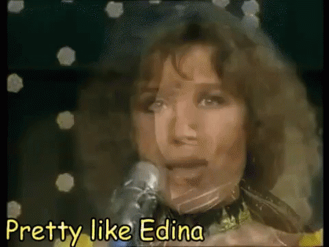 Edina Pop Pretty GIF - Edina Pop Pretty GIFs