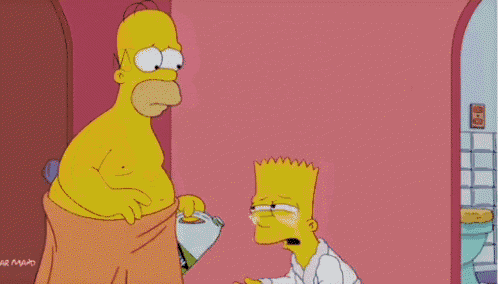 Homer Bart GIF - Homer Bart Marge GIFs