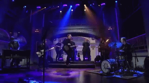 Rocking Out Performing GIF - Rocking Out Performing Rock Show GIFs