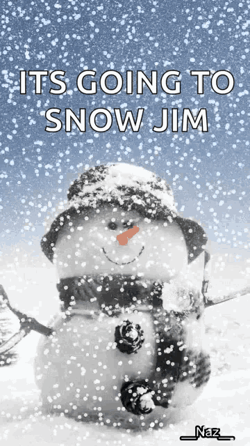 Snowman Christmas GIF