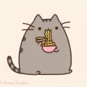 Pusheen Noodles GIF - Pusheen Noodles GIFs