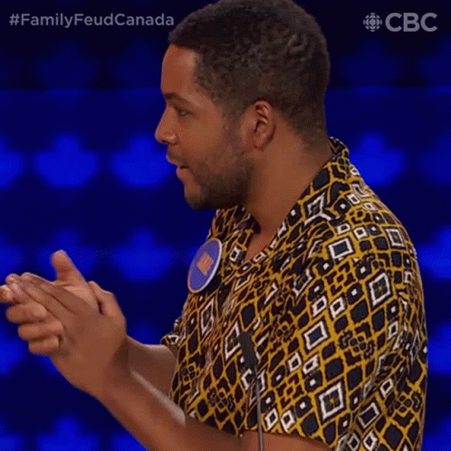 Clapping Jamile GIF - Clapping Jamile Family Feud Canada GIFs
