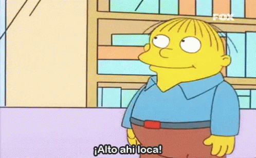 Simpsons Alto Ahi GIF - Simpsons Alto Ahi Loca GIFs