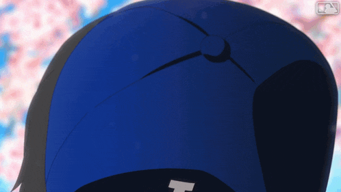 a close up of a baseball cap with the letter h on it