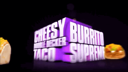 Taco Bell Burrito Supreme GIF - Taco Bell Burrito Supreme Tex Mex GIFs
