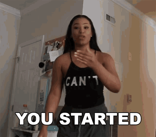 You Started All Over Again GIF - You Started All Over Again Mannie And Genecia GIFs