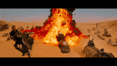 Mad Max Mad Max Fury Road GIF - Mad Max Mad Max Fury Road Explosion GIFs
