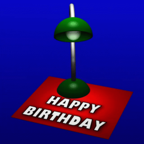 Happy Birthday Birthday Light GIF - Happy Birthday Birthday Light Birthday Lamp GIFs