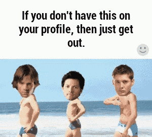 if you don 't have this on your profile then just get out .